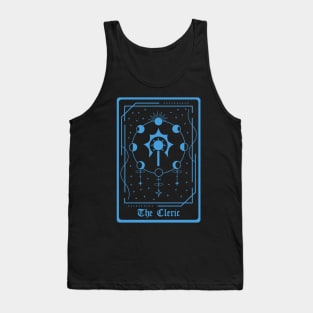 D&D Cleric Class Tarot Card Tank Top